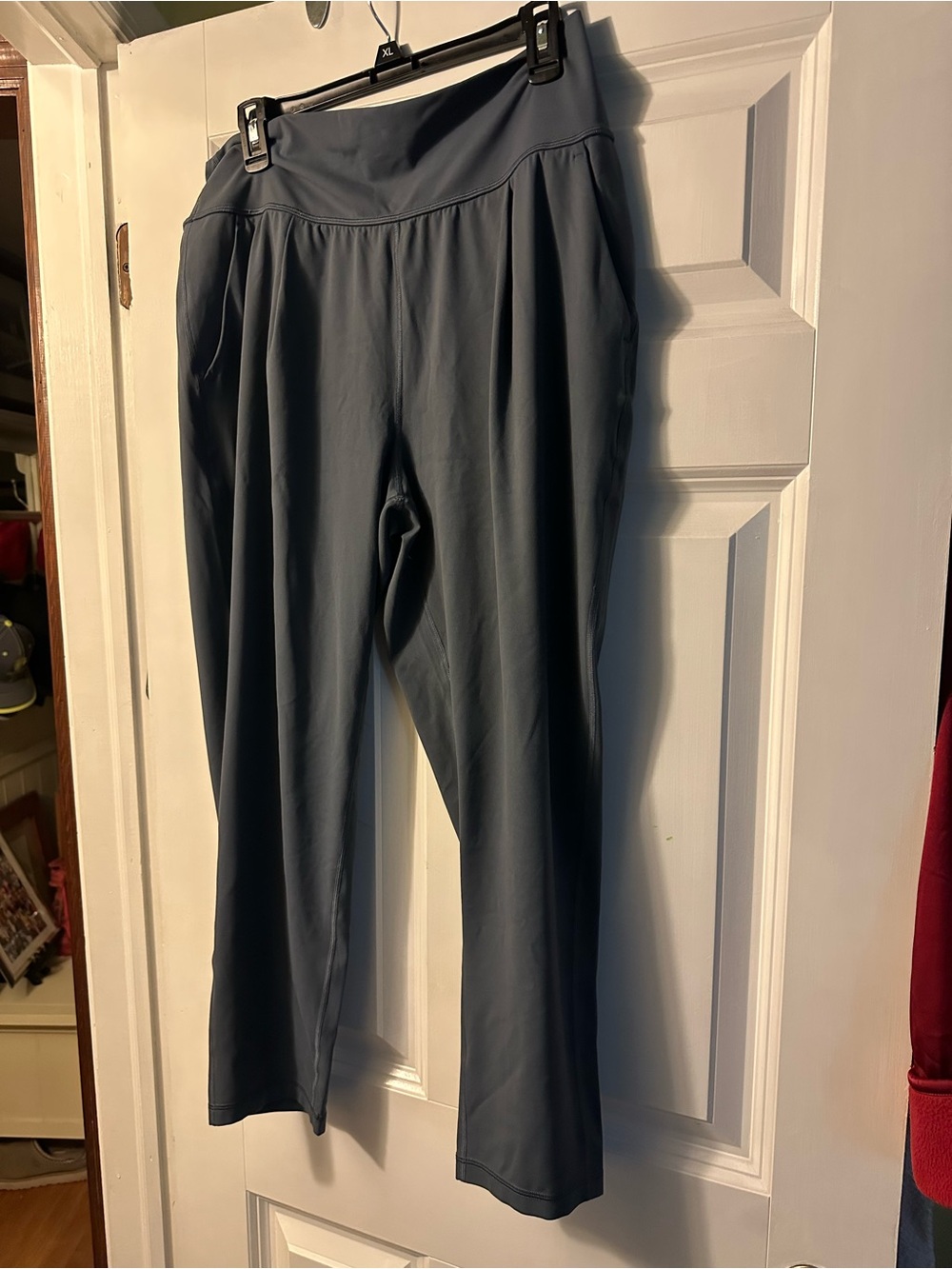 Athleta Women's High-Rise Stretch Cropped Pants - Slate Blue